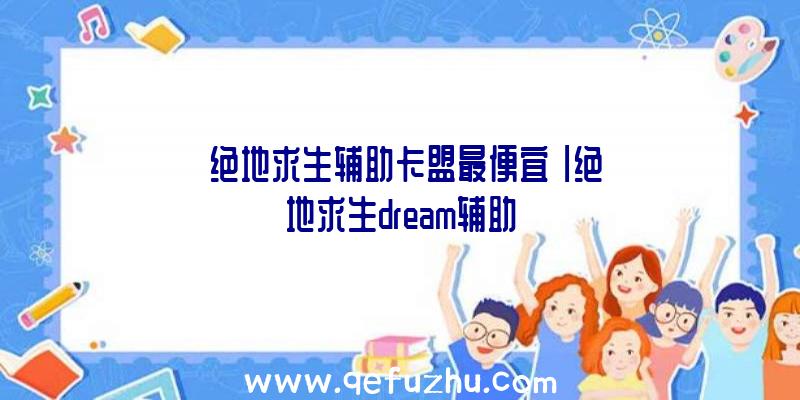 「绝地求生辅助卡盟最便宜」|绝地求生dream辅助